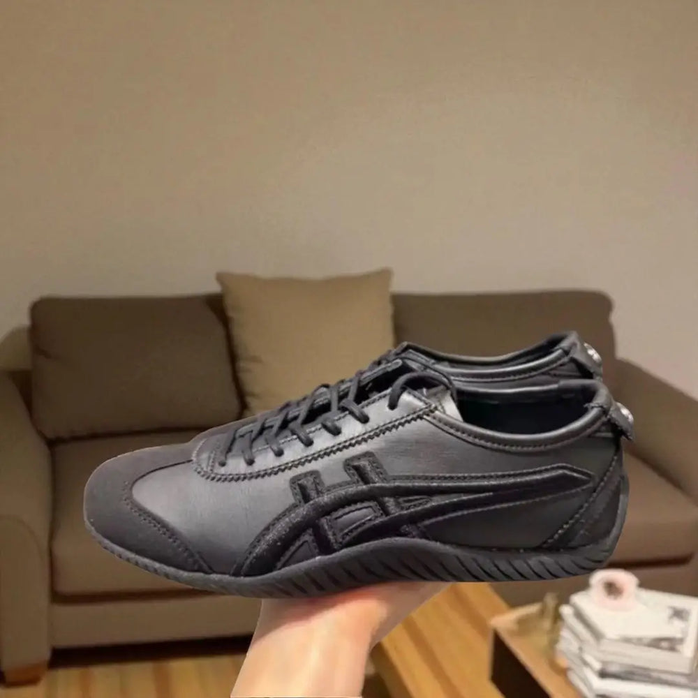 Onitsuk_a Tiger Mexico 66 Driving - Triple Black Mens First Copy D-1964