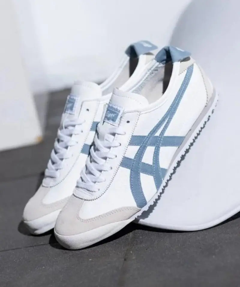 Onitsuk_a Tiger Mexico 66 WhiteBlue Ice Girls Premium First Copy Sneakers D-1958