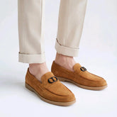 Dior_CD Logo Tan Premium Formal Loafer