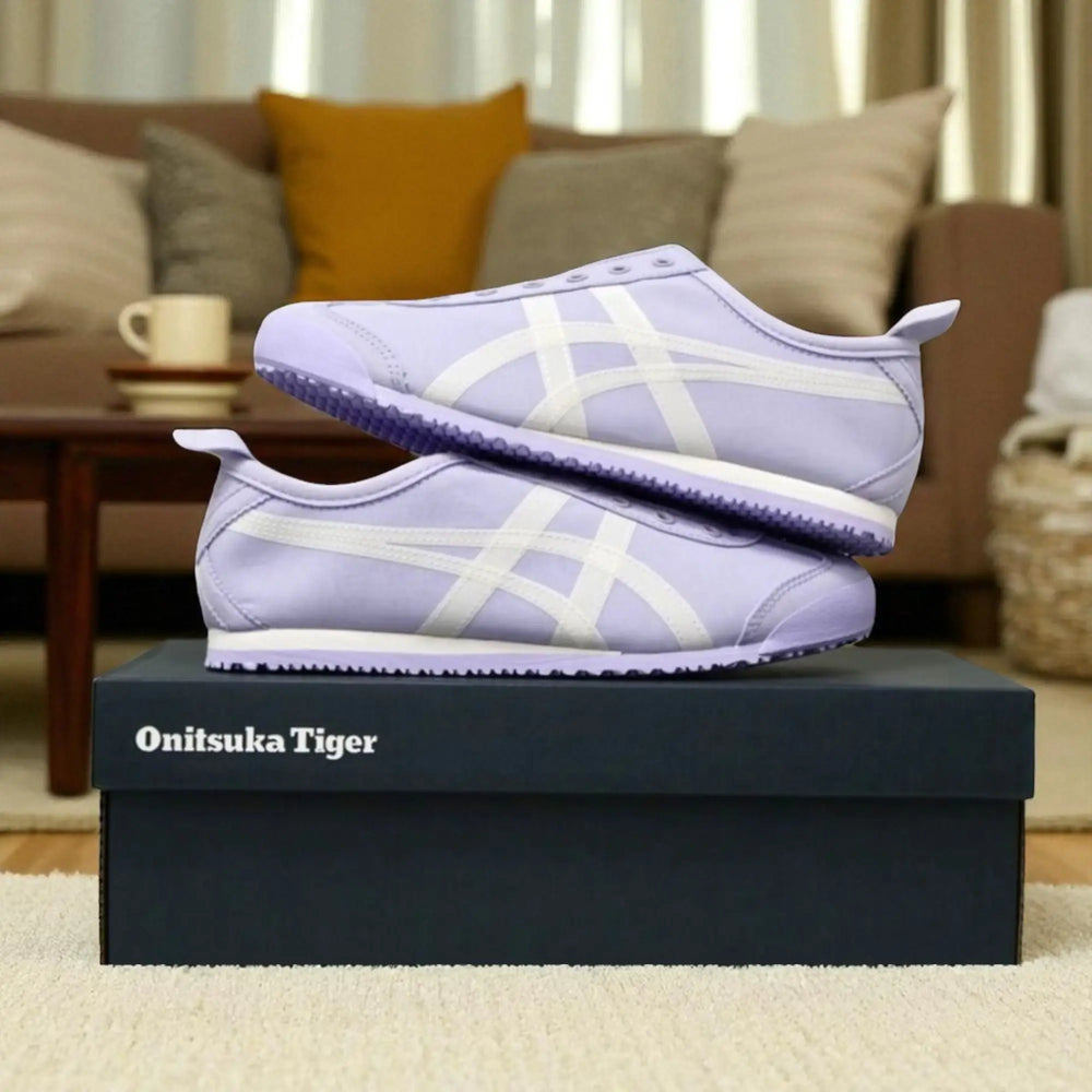 Onitsuk_a Tiger Mexico 66 Slip-On - PurpleWhite Girls Premium First Copy D-1951