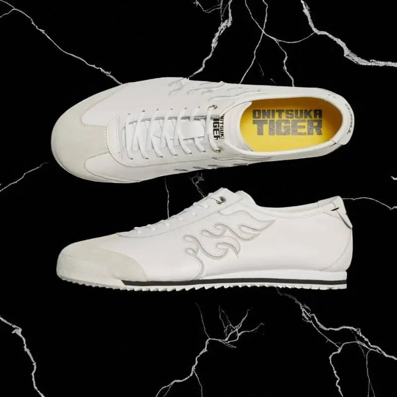 Onitsuk_a Tiger Mexico 66 SD Flame - Full White Premium First Copy with Accessories D-1944