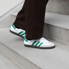 Adidass SAMBA WHITE GREEN WOMENS FI