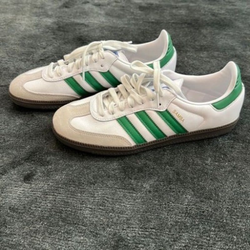 Adidass SAMBA WHITE GREEN WOMENS FI