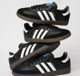 Adidass Samba Leather Full Black Wo