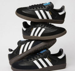 Adidass Samba Leather Full Black Wo