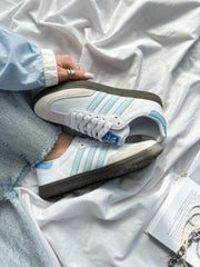 Adidass Samba Leather Sky Blue Wome