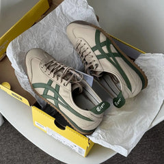 Onitsuka Tiger Mexico 66 SD Beige Green 7A Premium Sneakers D-2078