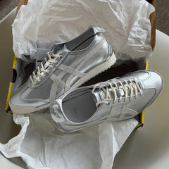 Onitsuk_a Tiger Mexico 66 SD Pure Silver Cream 7A Premium Sneakers D-2077