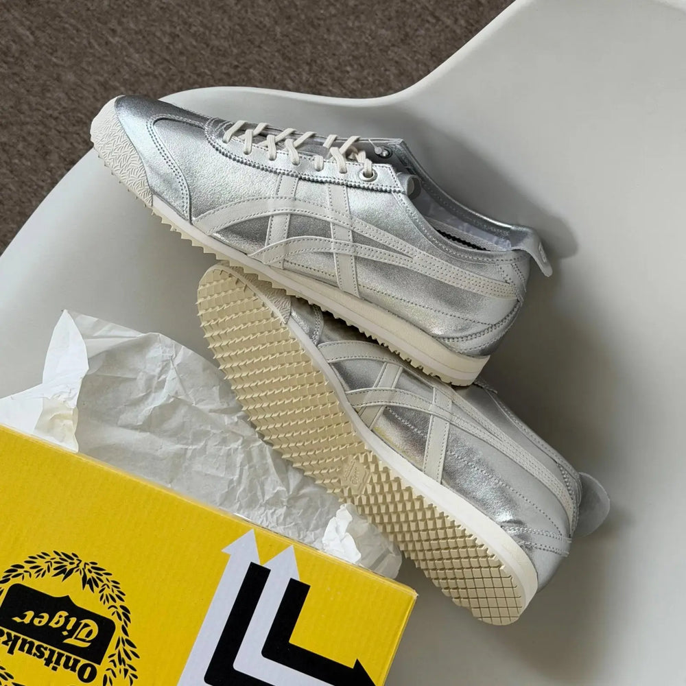 Onitsuk_a Tiger Mexico 66 SD Pure Silver Cream 7A Premium Sneakers D-2077