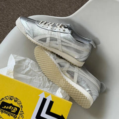 Onitsuk_a Tiger Mexico 66 SD Pure Silver Cream 7A Premium Sneakers D-2077