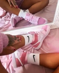 Nik_e Jordan Retro 1 Mid Digital Pink Women