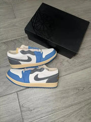 Nik_e Jordan 1 Low Vintage UNC Grey Suede