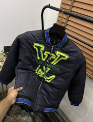 Loui_s Vuitton Printed Turkey Imported Premium Puffer Jacket