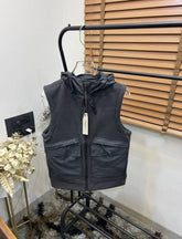 Essential_s Imported Exclusive Zipper Half Hoodie (DN 111)