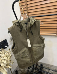 Essential_s Imported Exclusive Zipper Half Hoodie (DN 111)
