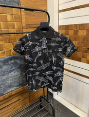 Ralp_h Lauren All Over Printed Premium Polo T-shirt