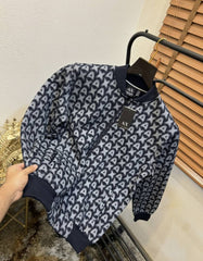 Arman_i Exchange All Over AX Printed Navy Blue Imported Premium Sweatshirt (DN 551)