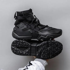Nik_e Huarache Gripp Gs Triple Black