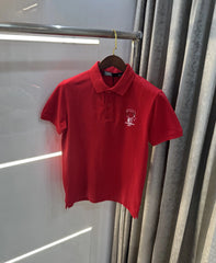 Karl Lagerfled Red Imported Polo T-Shirt