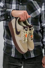 Nik_e Airforce 1 Low Coffee Suede Quality