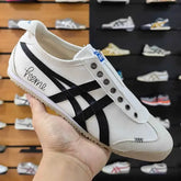 Onitsuk_a Tiger Mexico 66 Slip-On WhiteBlack Love Home Mens First Copy D-1926