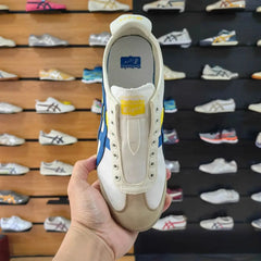 Onitsuka Tiger Mexico 66 Slip-On White Directoire Blue Yellow Mens Premium Copy D-1924