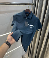 Arman i Exchange Bottle Green Logo Work Premium Polo T-Shirt