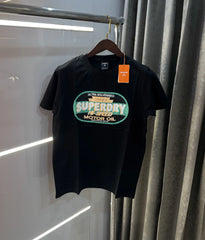 Superdry Black Logo Print Premium T-shirt
