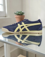 Onitsuka Tiger Mexico 66 SD VIN Peacoat Wheat Yellow 7A Premium Mens Sneakers D-2088