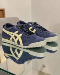 Onitsuka Tiger Mexico 66 SD VIN Peacoat Wheat Yellow 7A Premium Mens Sneakers D-2088