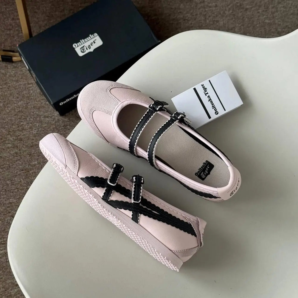 Onitsuka Tiger Mexico 66 TGRS Crystal Pink 7A Premium Ladies Sneakers D-2091