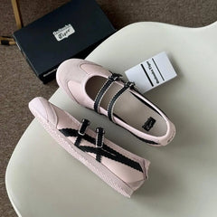 Onitsuka Tiger Mexico 66 TGRS Crystal Pink 7A Premium Ladies Sneakers D-2091