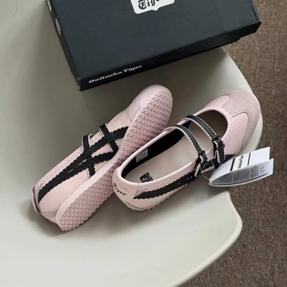 Onitsuka Tiger Mexico 66 TGRS Crystal Pink 7A Premium Ladies Sneakers D-2091