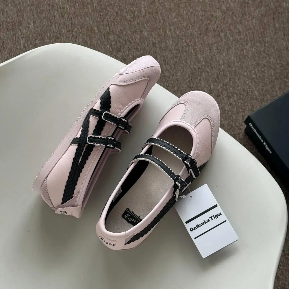 Onitsuka Tiger Mexico 66 TGRS Crystal Pink 7A Premium Ladies Sneakers D-2091