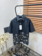 Zar_a Imported Linen Cotton Printed Premium Shirt (DN 631)