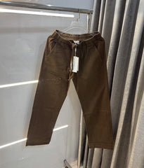 Calvin Klein Brown Premium Linen Trouser