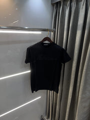 Balmain Paris Black D Logo Work Premium T-Shirt