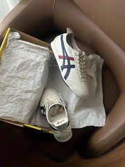Onitsuka Tiger Mexico 66 SD Cream Peacoat 7A Premium Mens Sneakers D-2098