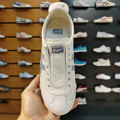 Onitsuka Tiger Mexico 66 Slip-On Leather Beige Grey 7A Premium Sneakers D-2106