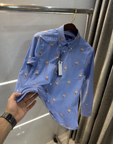 Ralph Lauren Dark Blue Teddy Premium Shirt