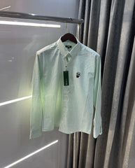 Karl Lagerfeld Green Printed Premium Shirt