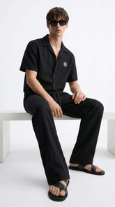 Balmai_n Paris 100% Imported Linen Exclusive Half Cord Set With Lower (DN 639)