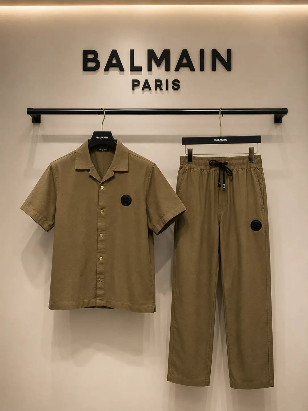 Balmai_n Paris 100% Imported Linen Exclusive Half Cord Set With Lower (DN 639)