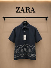 Zar_a Imported Linen Cotton Printed Premium Shirt (DN 630)