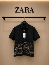 Zar_a Imported Linen Cotton Printed Premium Shirt (DN 630)