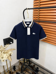 Lacost_e Printed Premium Polo T-shirt (DN 509)