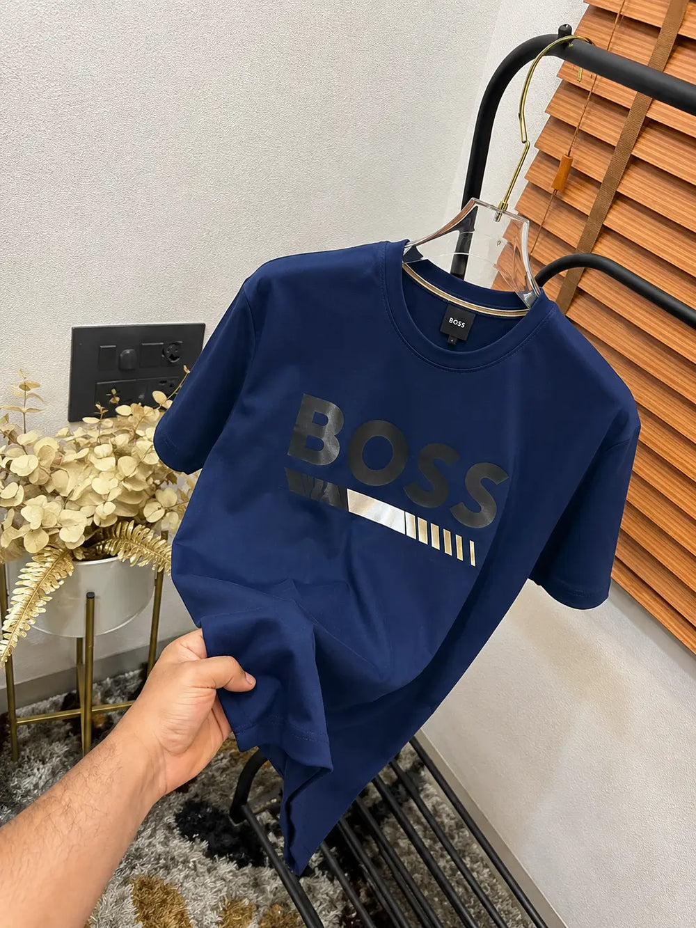Bos_s Printed Very Premium Imported Round Neck T-shirt (DN 530)