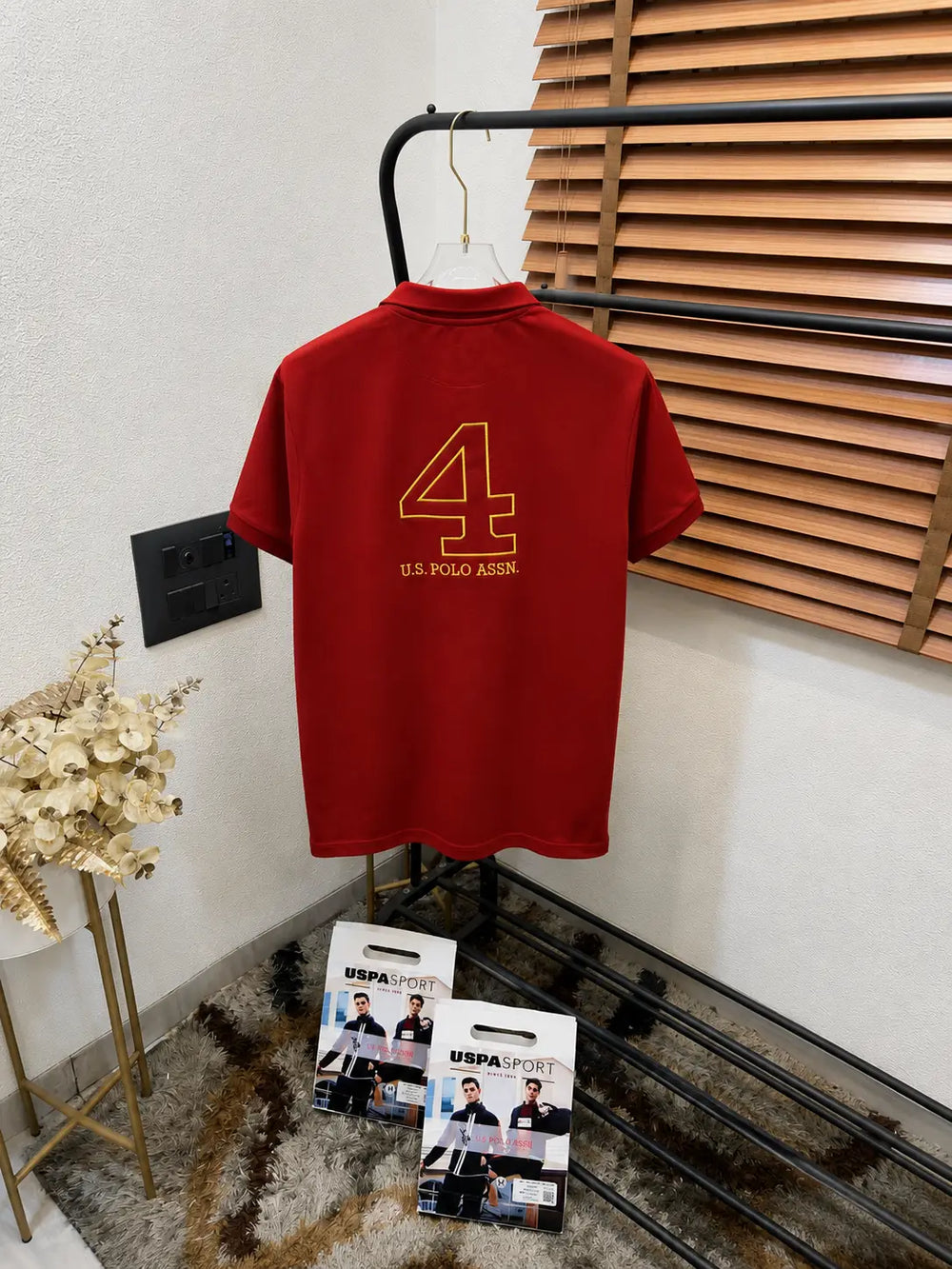 U.S. Polo Assn. Imported Cotton Polo T-shirt (DN 638)
