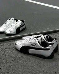 Pumaa Speedcat Metallic Silver Black