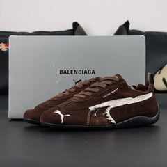 Balenciagaa X Pumaa Speedcat Brown (391